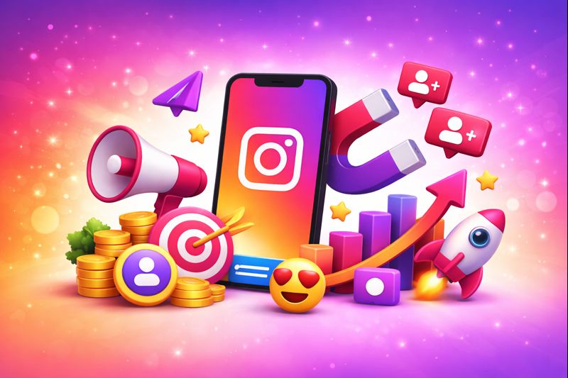 معرفی بهترین سایت افزایش فالوور اینستاگرام در سال 2026
